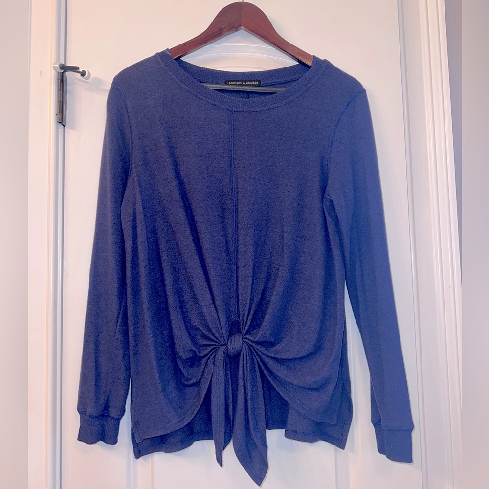 Women’s Harlowe & Graham Navy Sweater S